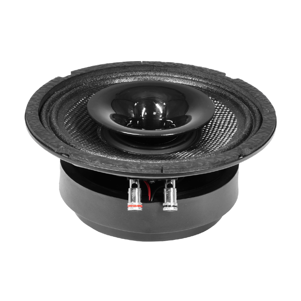 6.5” SLIM PROFESSIONAL LOUDSPEAKER HYBRID WITH CARBON FIBER AND 1