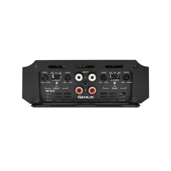 AMPLIFICADOR COMPACT DIGITAL 4 CANALES SERIE GMP 1500 WMAX / 100 WRMS X 4 CH ESTABLE 2 OHM ESTEREO