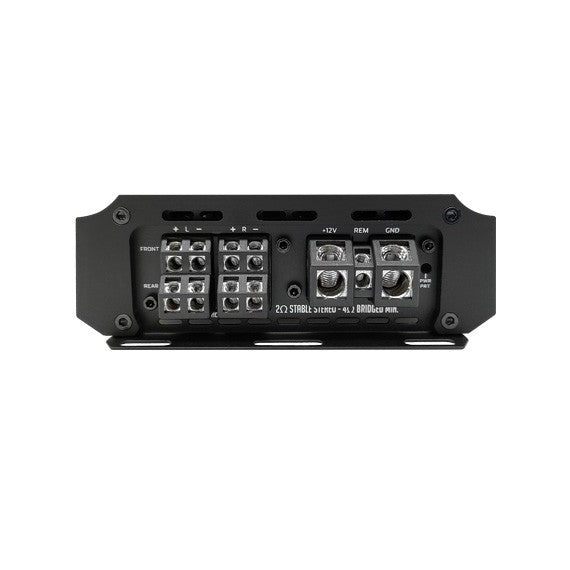 AMPLIFICADOR COMPACT DIGITAL 4 CANALES SERIE GMP 2600 WMAX / 200 WRMS X 4 CH ESTABLE 2 OHM ESTEREO