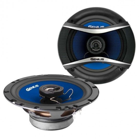 ALTAVOZ COAXIAL DE RANGO COMPLETO DE 2 VIAS 6.5" AZUL 250 W MAX