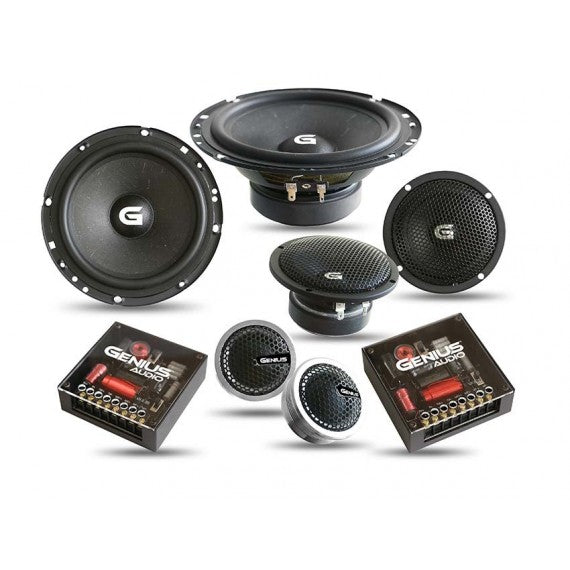 KIT ALTAVOZ DE SISTEMA DE COMPONENTES SQ 3 VIAS 6.5" 380 WMAX