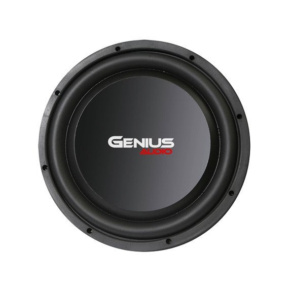 SUBWOOFER SLIM SERIE NITRO 10" 800 WMAX / 400 WRMS BOBINA SENCILLA 4 OHM VOICE COIL ALAMBRE REDONDO DE COBRE