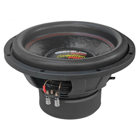 SUBWOOFER SERIE COMPETITION 12" 1000 WMAX /500 WRMS DOBLE BOBINA 4 OHM VOICE COIL ALAMBRE REDONDO DE COBRE