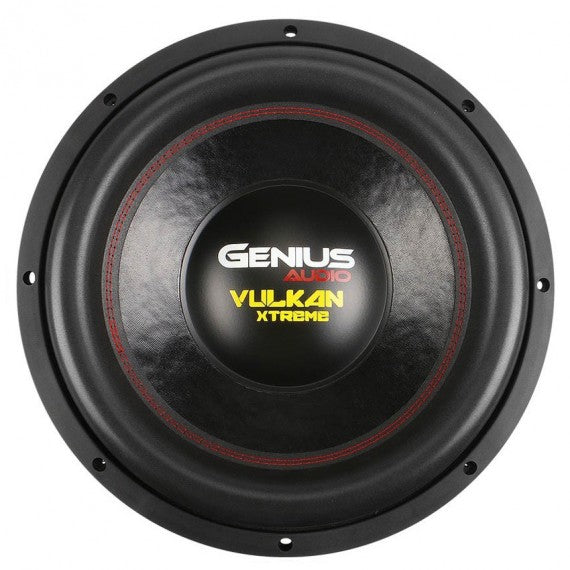 SUBWOOFER SERIE VULKAN 15" 6000 WMAX / 3000 WRMS DOBLE BOBINA 1 OHM VOICE COIL ALAMBRE ALUMINIO PLANO