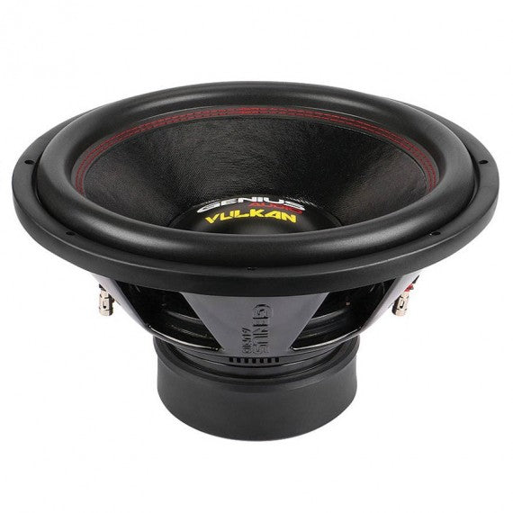 SUBWOOFER SERIE VULKAN 15" 2000 WMAX / 1000 WRMS DOBLE BOBINA 4 OHM VOICE COIL ALAMBRE REDONDO DE COBRE