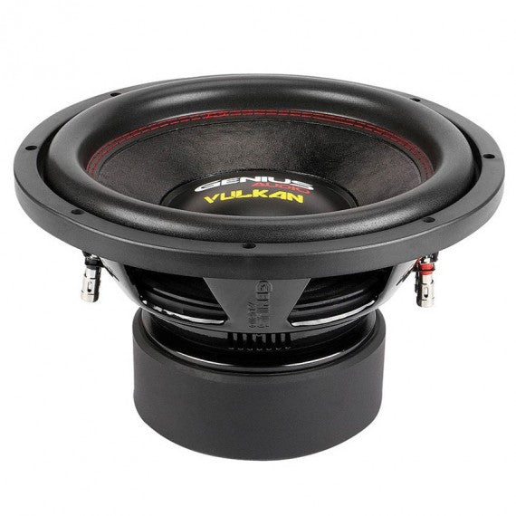 SUBWOOFER SERIE VULKAN 12" 2000 WMAX / 1000 WRMS DOBLE BOBINA 4 OHM VOICE COIL ALAMBRE REDONDO DE COBRE