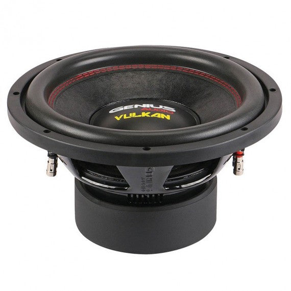 SUBWOOFER SERIE VULKAN 12" 1400 WMAX / 700 WRMS DOBLE BOBINA 4 OHM VOICE COIL ALAMBRE REDONDO DE COBRE