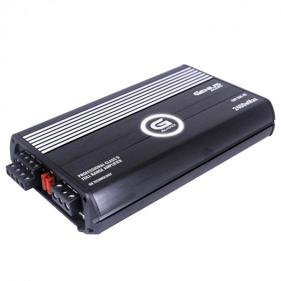 AMPLIFICADOR COMPACT DIGITAL 4 CANALES SERIE GXP 2400 WMAX/ 200 WRMS X 4CH ESTABLE 2 OHM ESTEREO