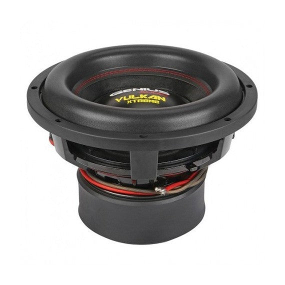 SUBWOOFER SERIE VULKAN 12" 3000 WMAX / 1500 WRMS DOBLE BOBINA 4 OHM VOICE COIL ALAMBRE REDONDO DE COBRE