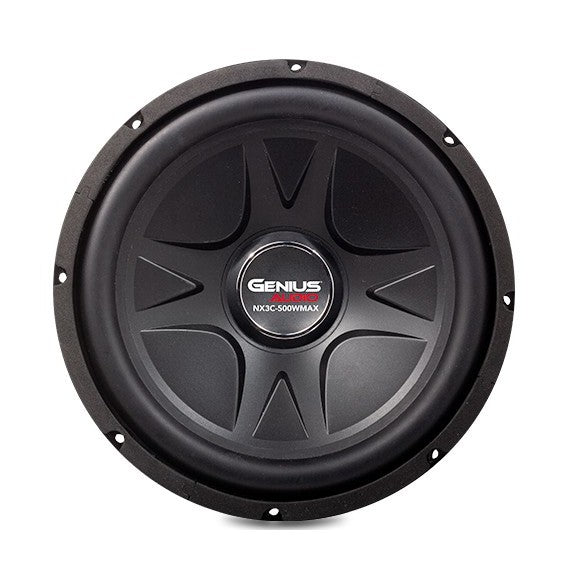 NX3C-12D2 SUBWOOFER 12 PULGADAS 500 WMAX / 250 WRMS DOBLE BOBINA 2 OHM