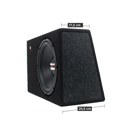 CAJA ACÚSTICA PORTEADA CON SUBWOOFER SERIE NITRO N3-12S4 COLOR NEGRO 1.38 PIES CÚBICOS