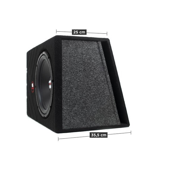 CAJA ACÚSTICA PORTEADA CON SUBWOOFER SERIE NITRO N3-12S4 ACABADO CARPET 2.00 PIES CÚBICOS