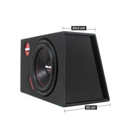 CAJA ACÚSTICA PORTEADA CON SUBWOOFER SERIE NITRO N7-12D4 1.76 PIES CÚBICOS