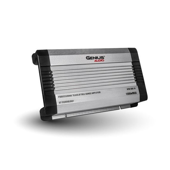 AMPLIFICADOR COMPACT DIGITAL 1 CANAL SERIE GTM 1500 WMAX / 650 WRMS X 1 CH ESTABLE 1 OHM MONO