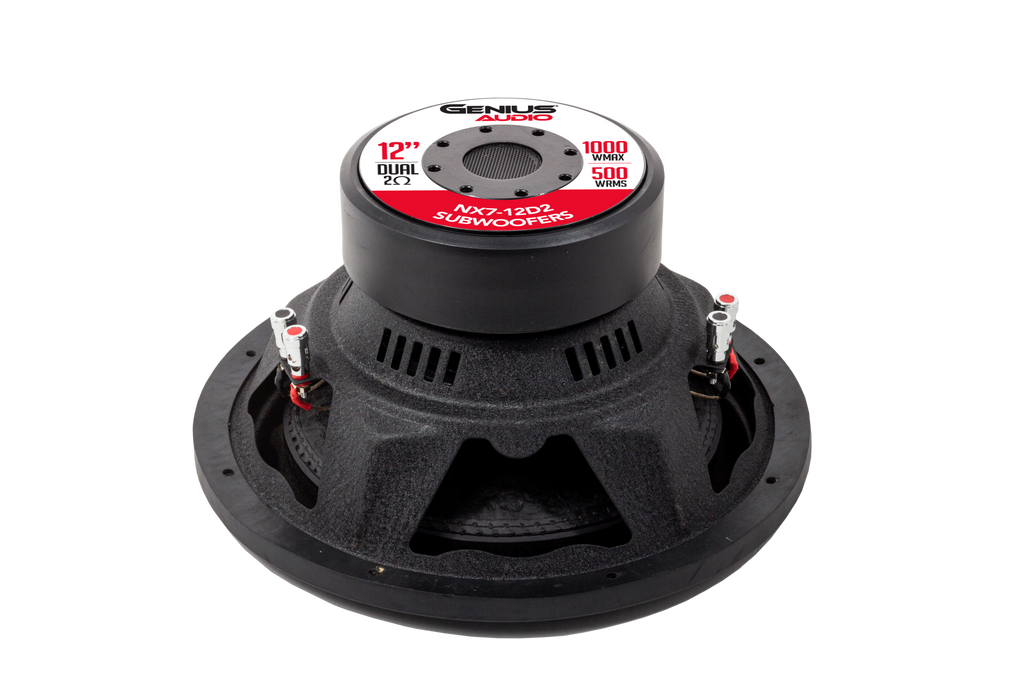 NX7-12D2 SUBWOOFER 12 PULGADAS 1000 WMAX / 500 WRMS BOBINA DOBLE 2