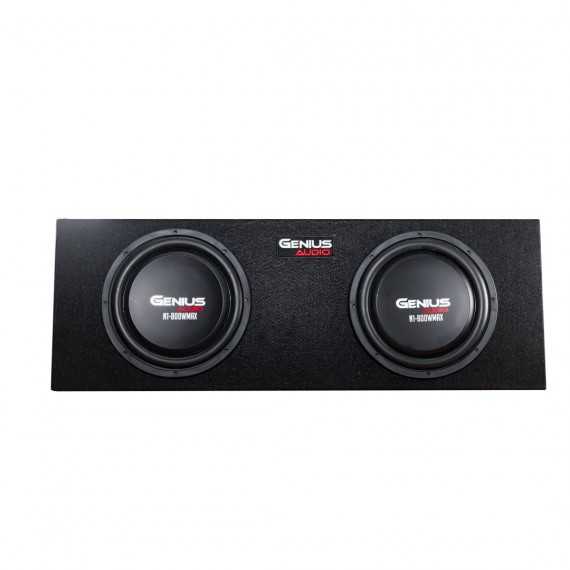 CAJA ACÚSTICA SELLADA SUBWOOFER SLIM ABCX-2N1SL12D4 / ABCX-2N1SL10D4