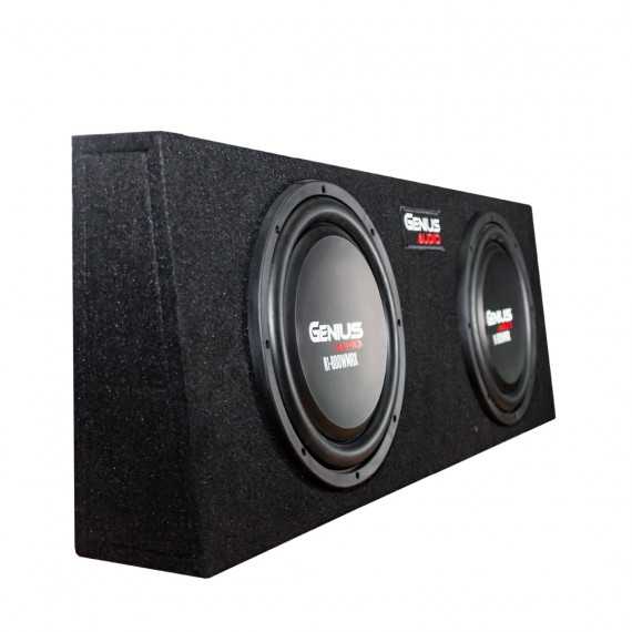 CAJA ACÚSTICA SELLADA SUBWOOFER SLIM ABCX-2N1SL12D4 / ABCX-2N1SL10D4 ...