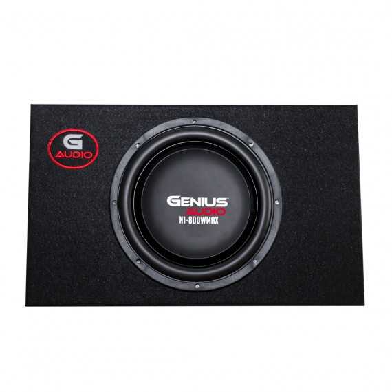 CAJA ACÚSTICA SELLADA SENCILLA SUBWOOFER SLIM