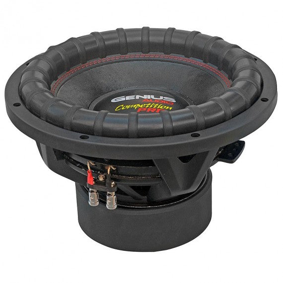 SUBWOOFER SERIE COMPETITION 12" 2000 WMAX /1000 WRMS DOBLE BOBINA 4 OHM VOICE COIL ALAMBRE REDONDO DE COBRE