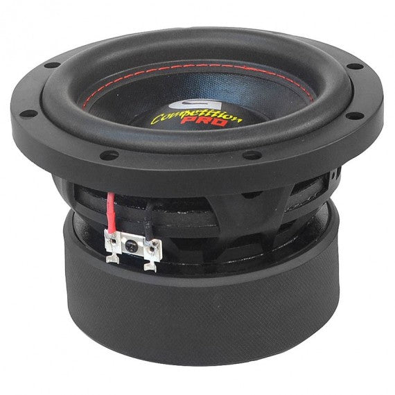 SUBWOOFER SERIE COMPETITION 6.5" 500 WMAX / 250 WRMS DOBLE BOBINA 4 OHM VOICE COIL ALAMBRE REDONDO DE COBRE