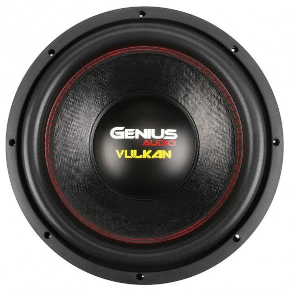 SUBWOOFER SERIE VULKAN 12" 2000 WMAX / 1000 WRMS DOBLE BOBINA 4 OHM VOICE COIL ALAMBRE REDONDO DE COBRE