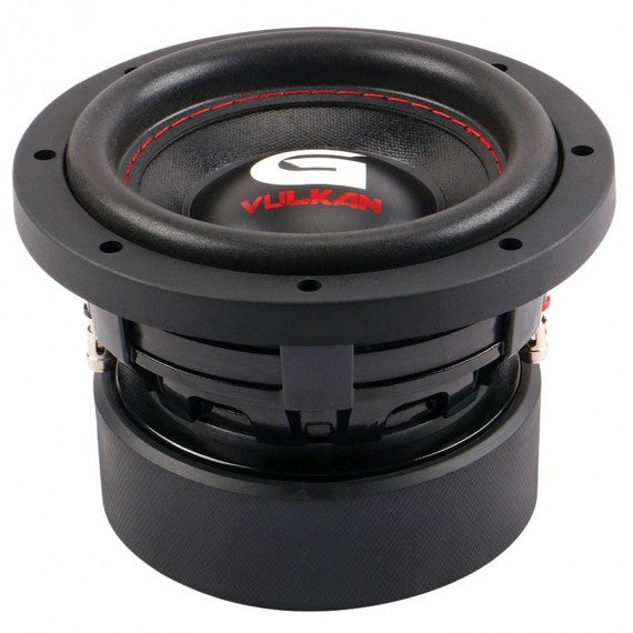 SUBWOOFER SERIE VULKAN 6.5" 500 WMAX / 250 WRMS DOBLE BOBINA 4 OHM VOICE COIL ALAMBRE REDONDO DE COBRE