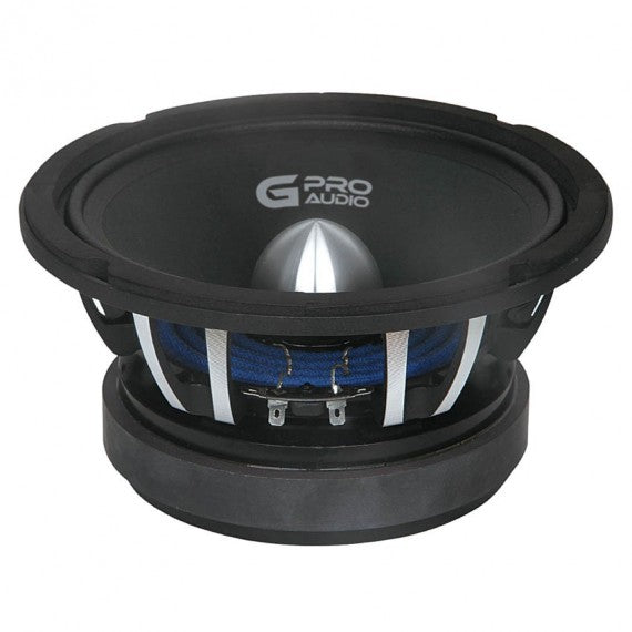 ALTAVOZ DE MEDIO RANGO PRO AUDIO 8" CON BULLET Y CANASTA ALUMINIO 500W MAX