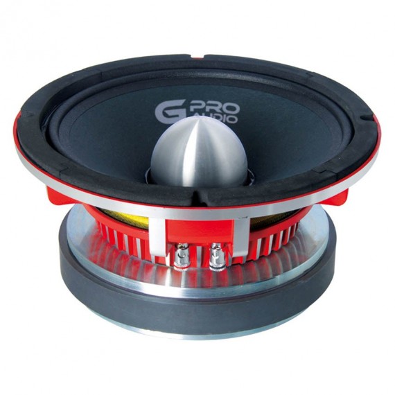 ALTAVOZ DE MEDIO RANGO PRO AUDIO 8" CON BULLET Y CANASTA DE ALUMINIO 600WMAX