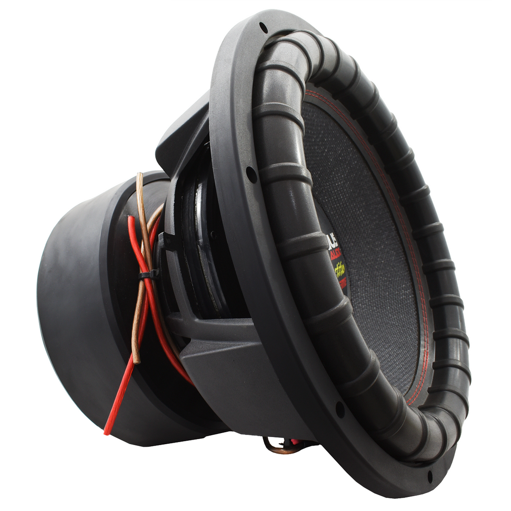 SUBWOOFER SERIE COMPETITION 15" 10000 WMAX /5000 WRMS DOBLE BOBINA 1 OHM VOICE COIL ALAMBRE ALUMINIO PLANO