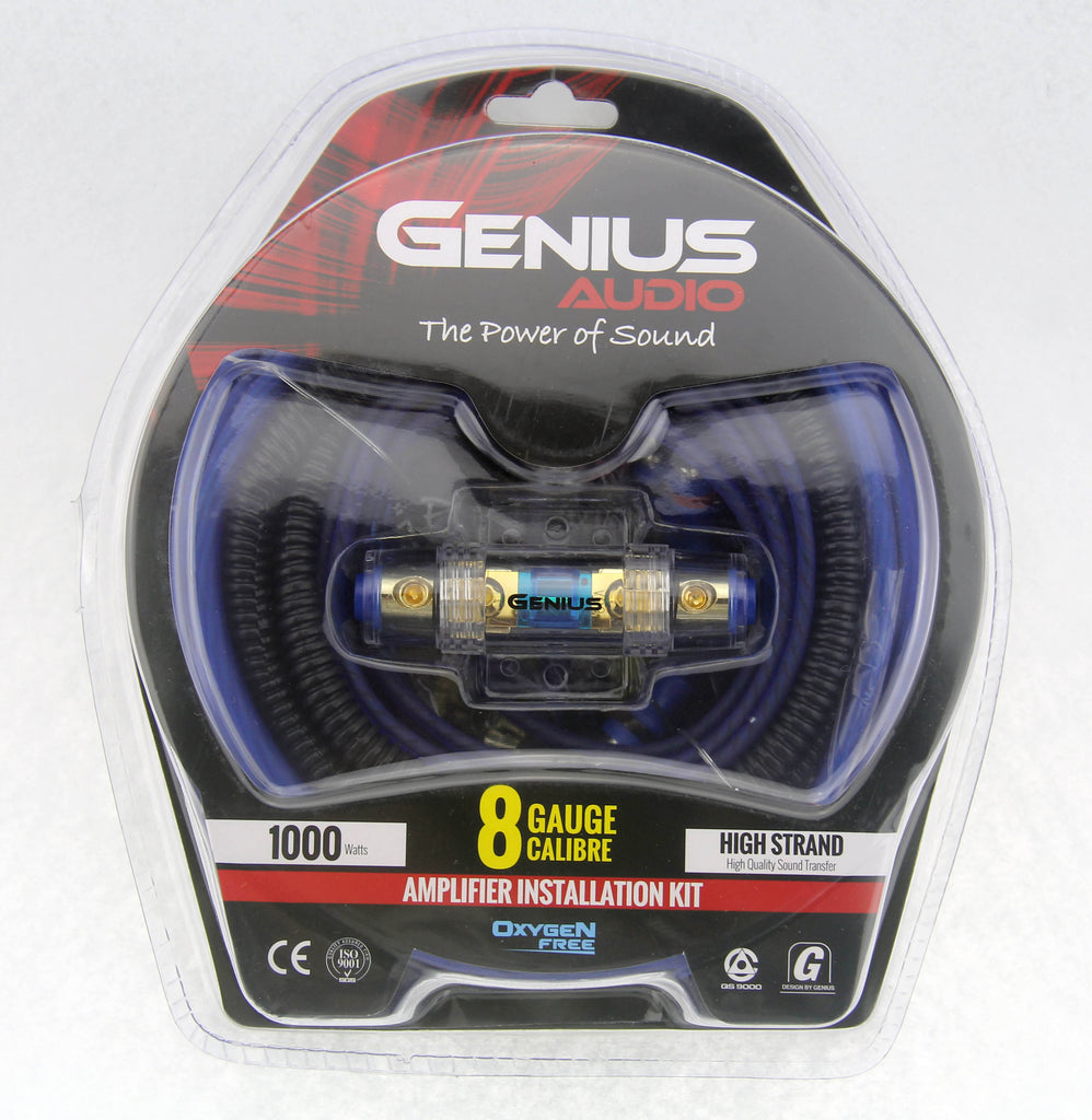 KIT DE CABLEADO COMPLETO PARA INSTALACION 8GA OXIGEN FREE