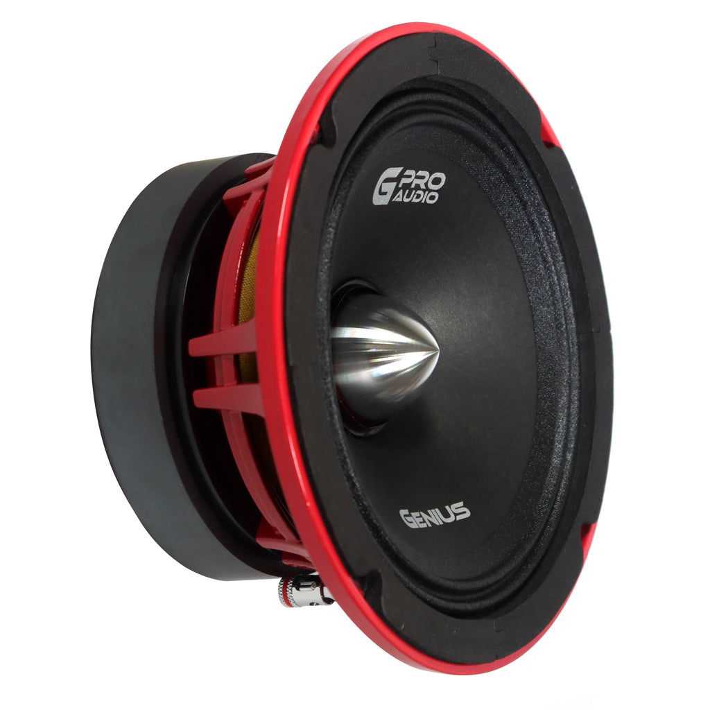 ALTAVOZ DE MEDIO RANGO PRO AUDIO 6.5" CON BULLET DE ALUMINIO 600W