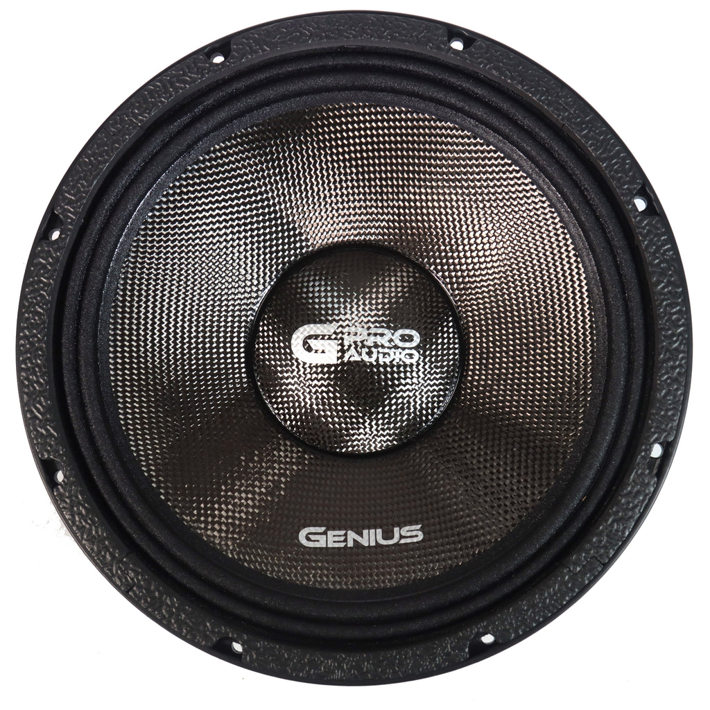 ALTAVOZ PROFESIONAL DE MEDIOS 10" 400W RMS, CON CONO DE FIBRA DE CARBONO