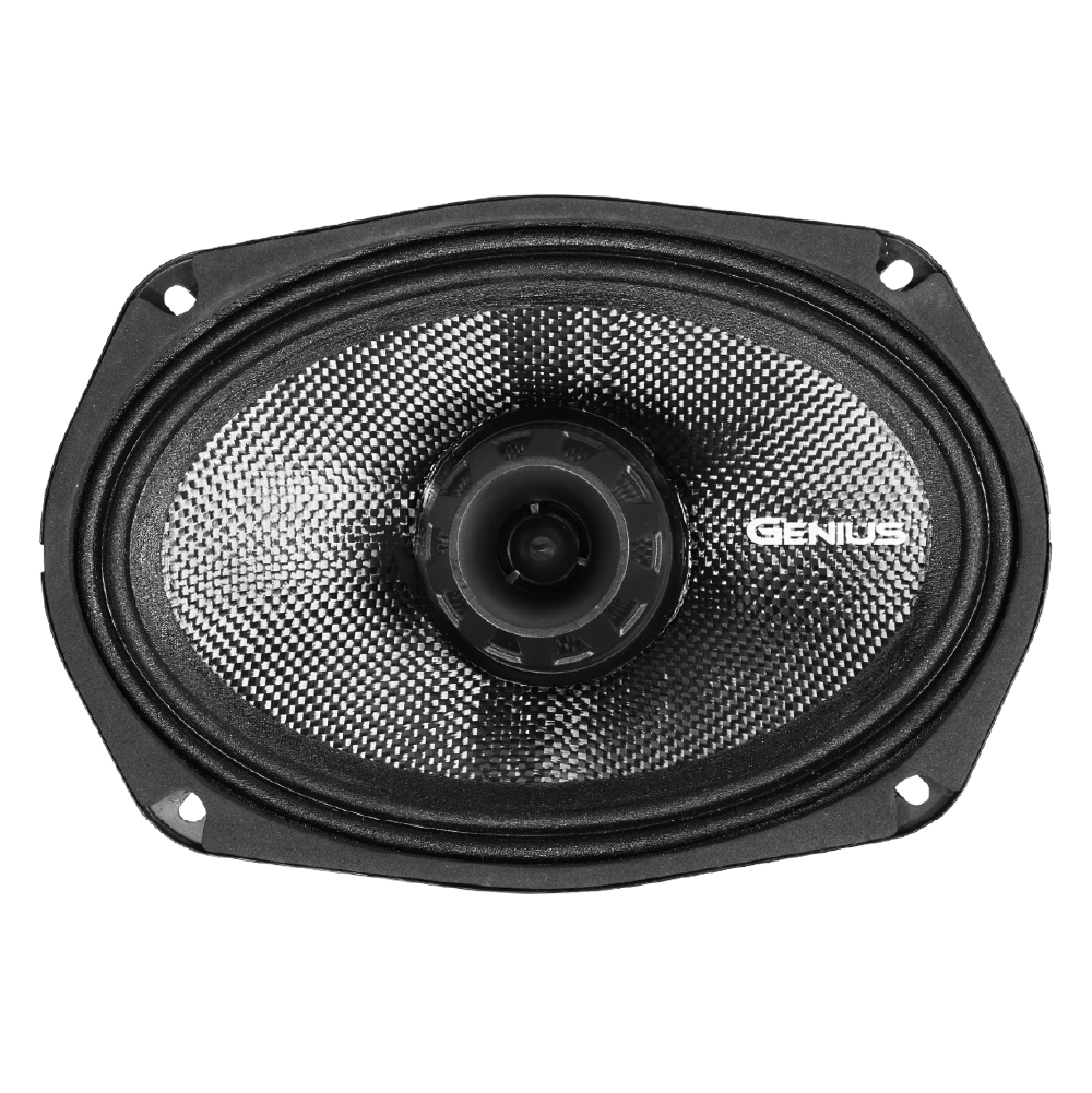 6x9” 2 WAY COAXIAL MIDRANGE LOUDSPEAKER WITH CARBON FIBER CONE