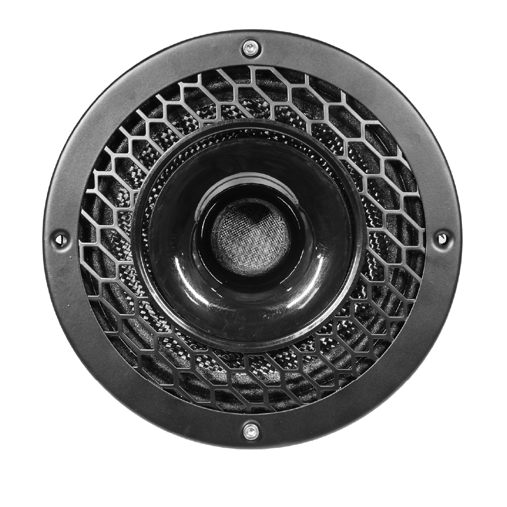 6.5” SLIM PROFESSIONAL LOUDSPEAKER HYBRID WITH CARBON FIBER AND 1