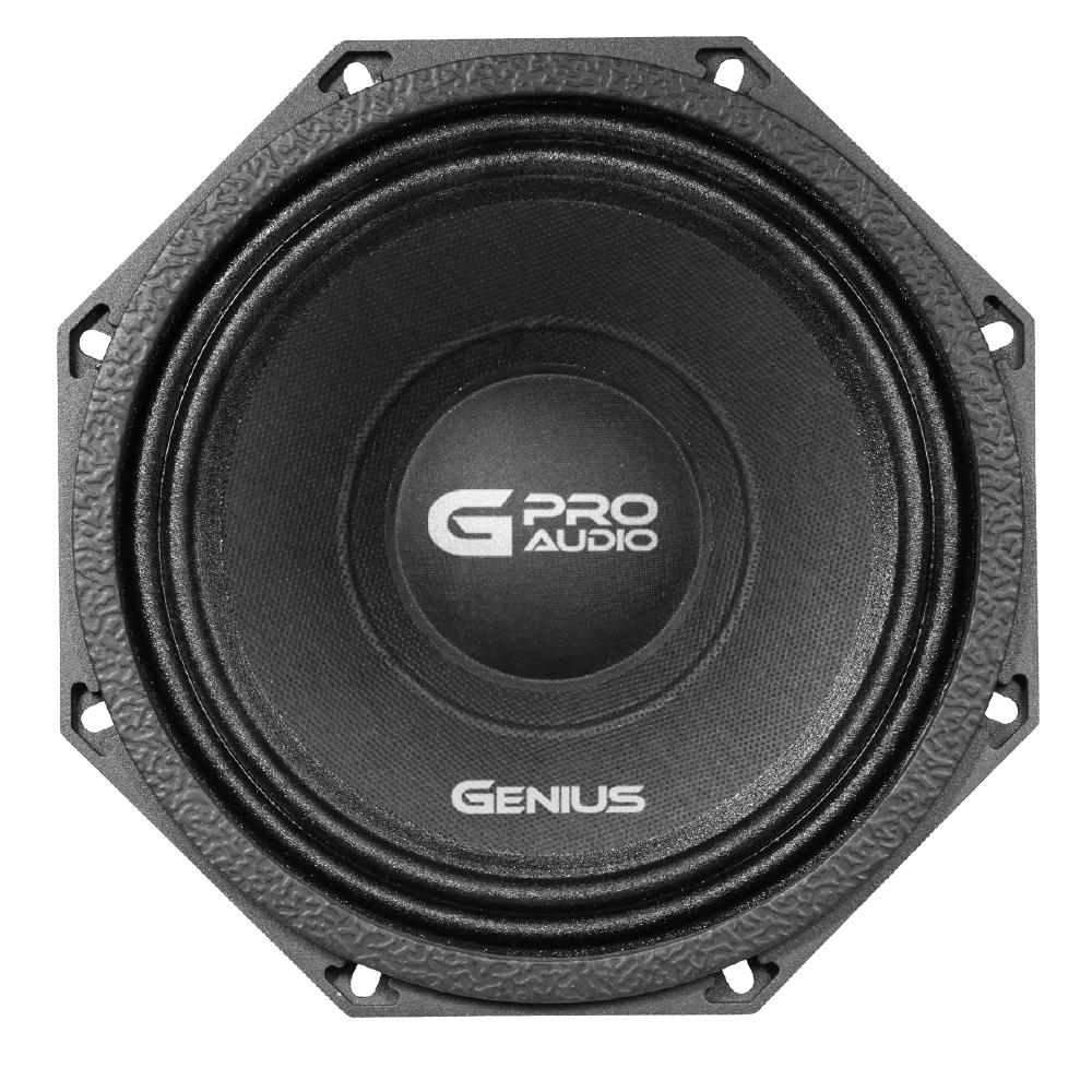 ALTAVOZ DE RANGO MEDIO OCTOGONAL DE 8 PULGADAS, 900 W MÁX.