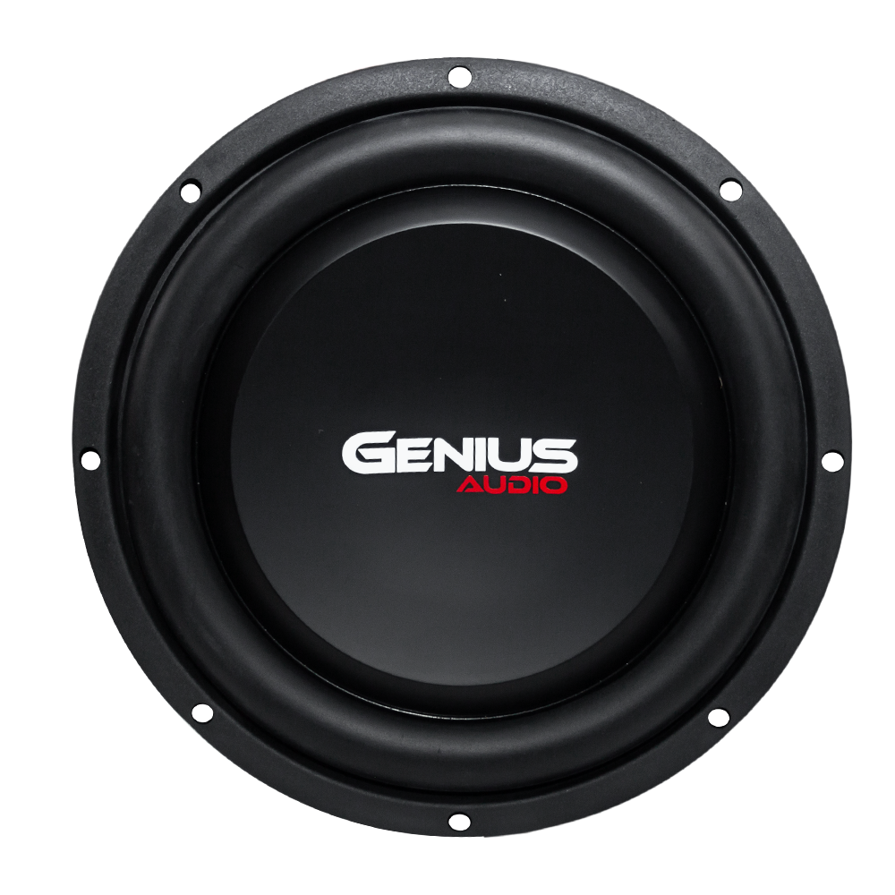 SUBWOOFER SLIM SERIE NITRO 10" 800 WMAX / 400 WRMS BOBINA DOBLE 4 OHM VOICE COIL ALAMBRE REDONDO DE COBRE