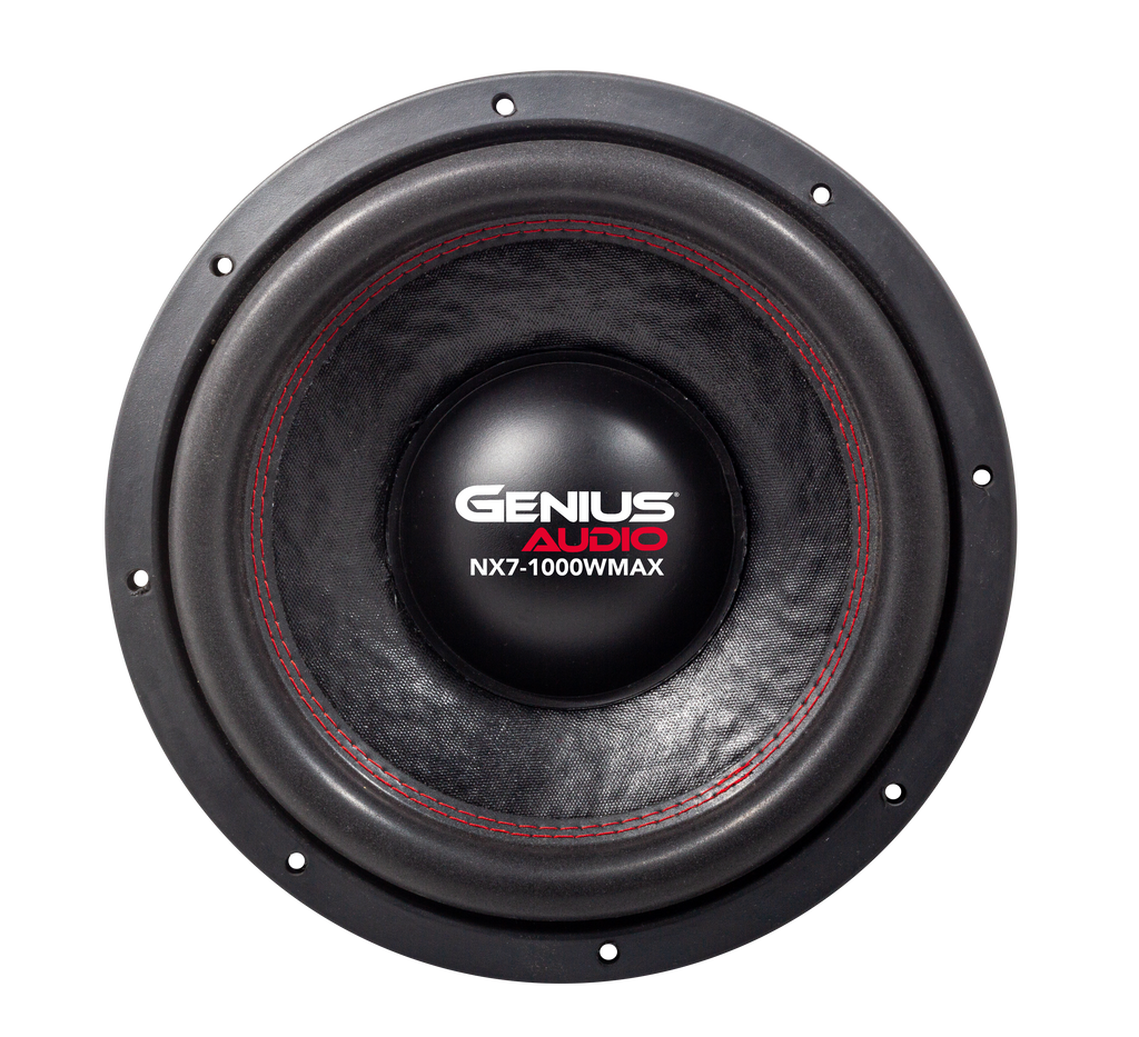NX7-12D2 SUBWOOFER 12 PULGADAS 1000 WMAX / 500 WRMS BOBINA DOBLE 2 OHM