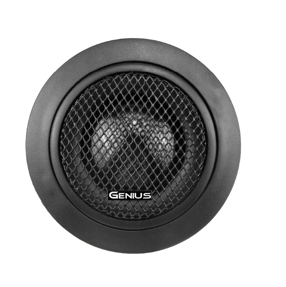 PAR DE TWEETER TW25SD GENIUS AUDIO DE 1.5” PARA CARRO DE NEODIMIO CON DOMO DE SEDA