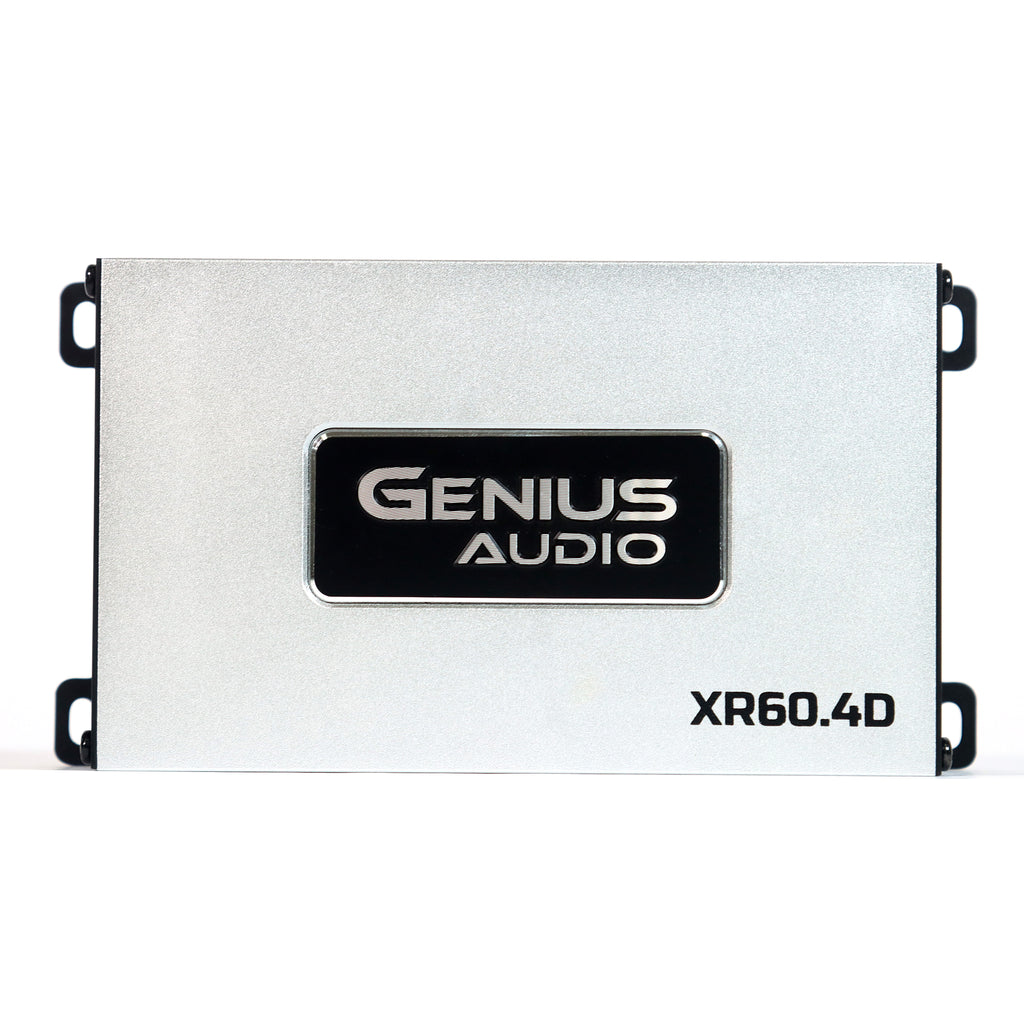 XR60.4D ULTRA COMPACT CLASS D - AMPLIFIER 4CH - STABLE 2 OHM STEREO
